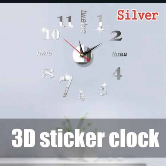 3D Wall Clock - Picture 6 of 7